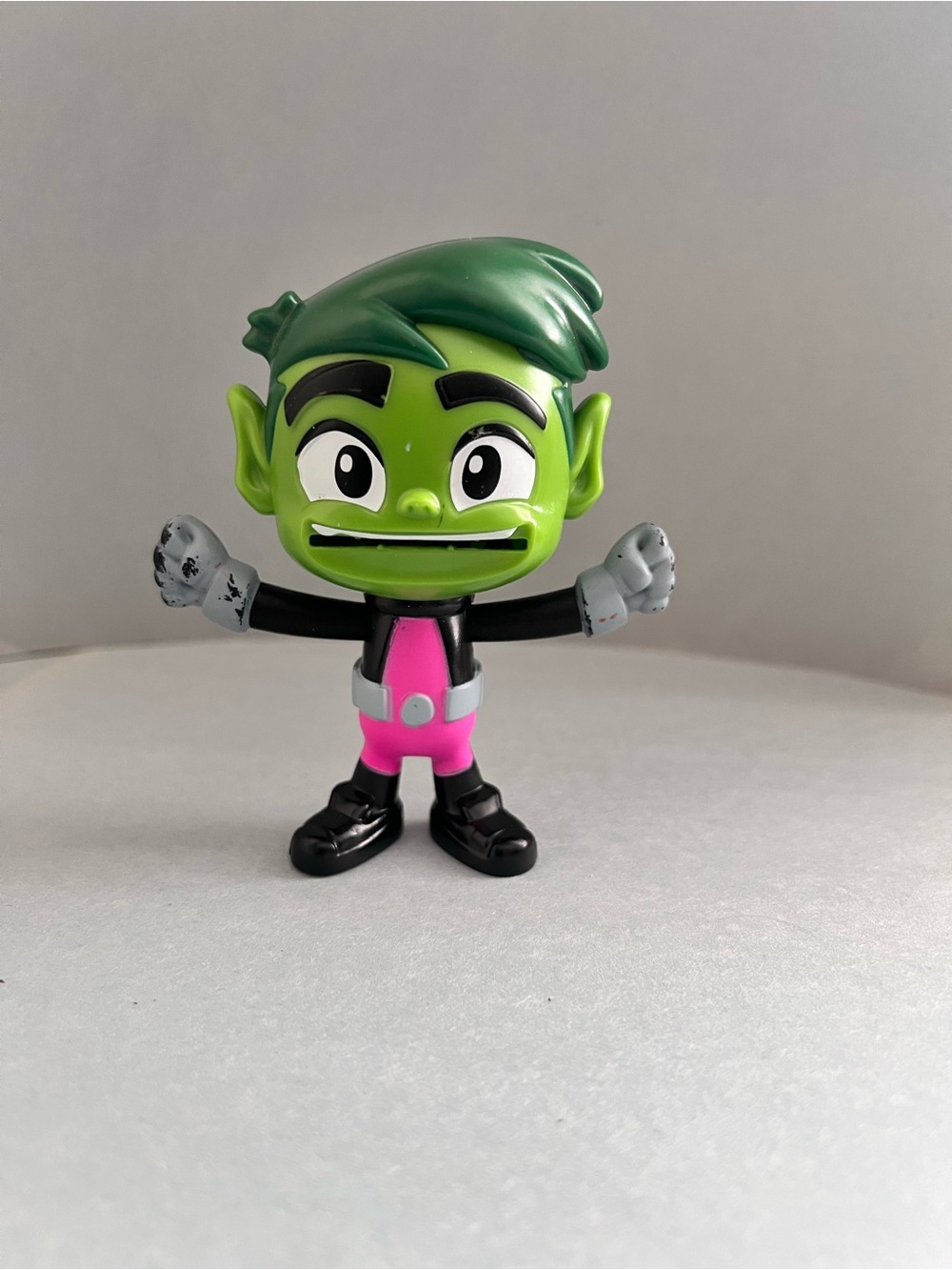 Teen Titans Go Beast Boy 4” Action Figure Mcdonalds Plastic Toy